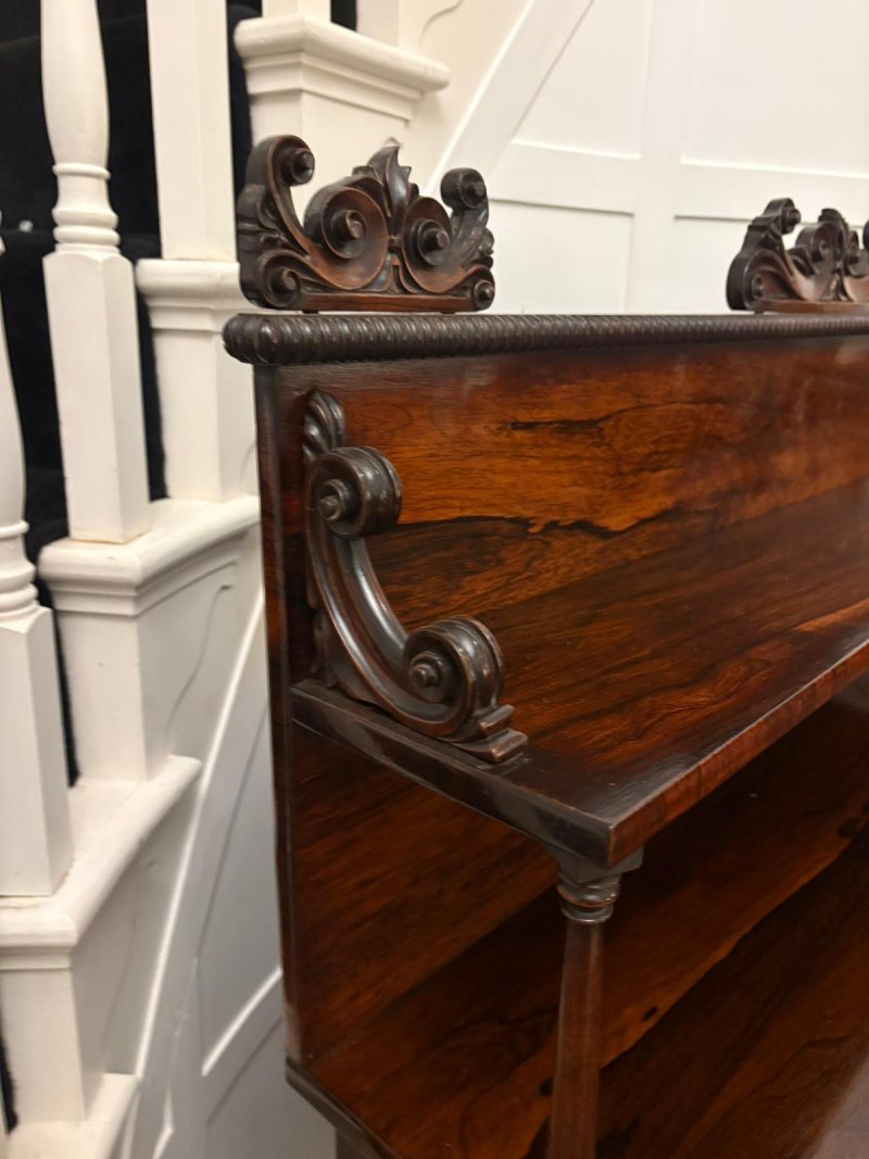 Fine Quality Antique Regency Mahogany Chiffonier / Sideboard